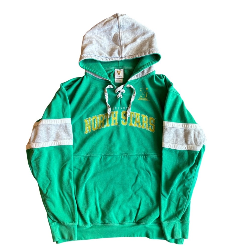 NHL Vintage Collection Minnesota North Stars Hoodie Size XL